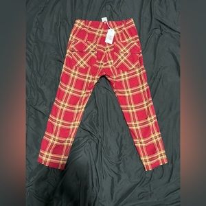 A shirt thing NWT womens griffin flannel pants size xs Abercrombie hm Barbie